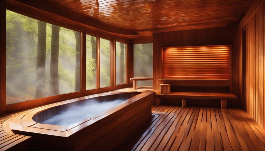Temperatura i wilgotność w saunie parowej