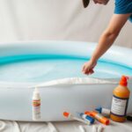 czym skleić basen dmuchany