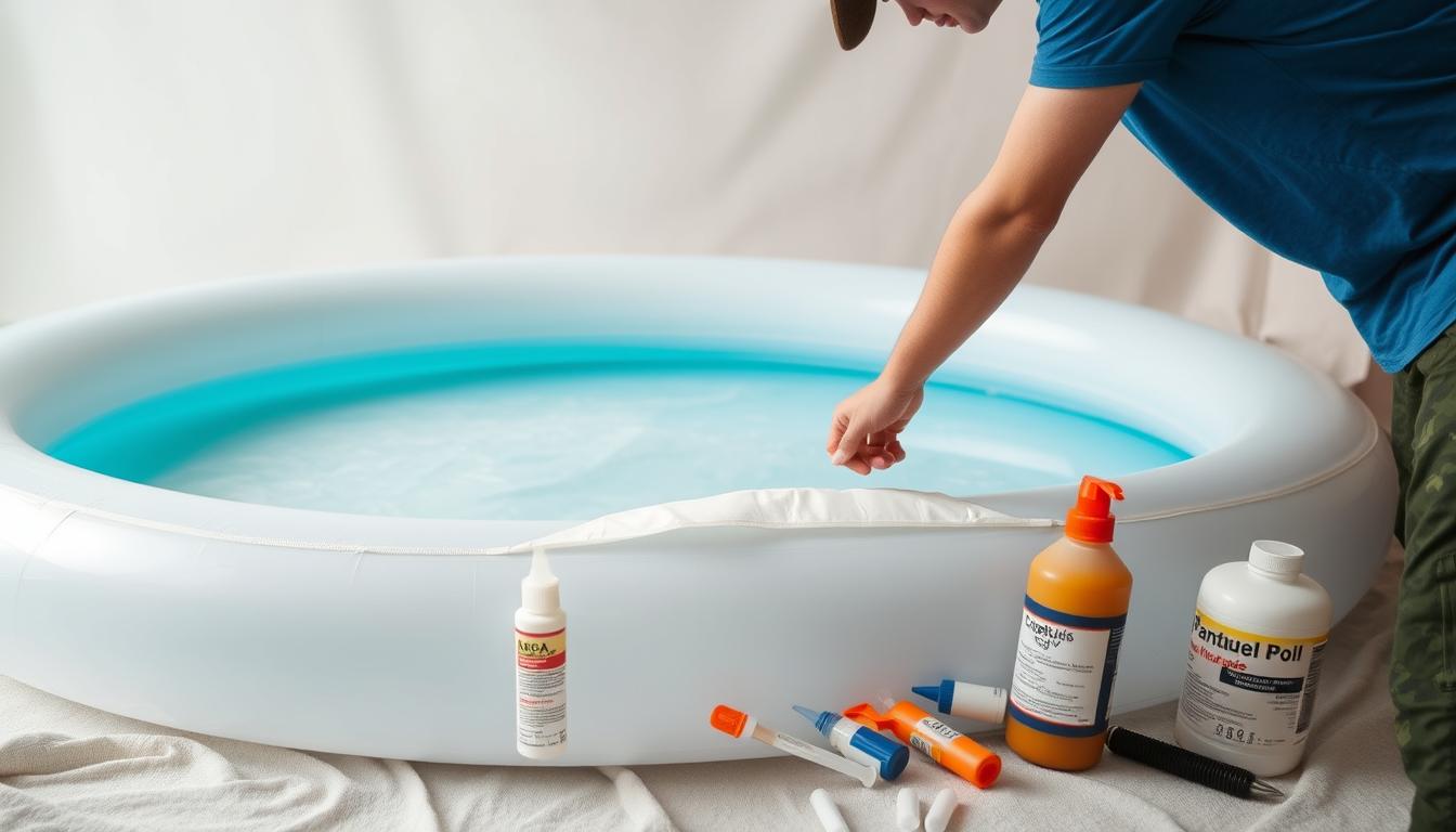 czym skleić basen dmuchany