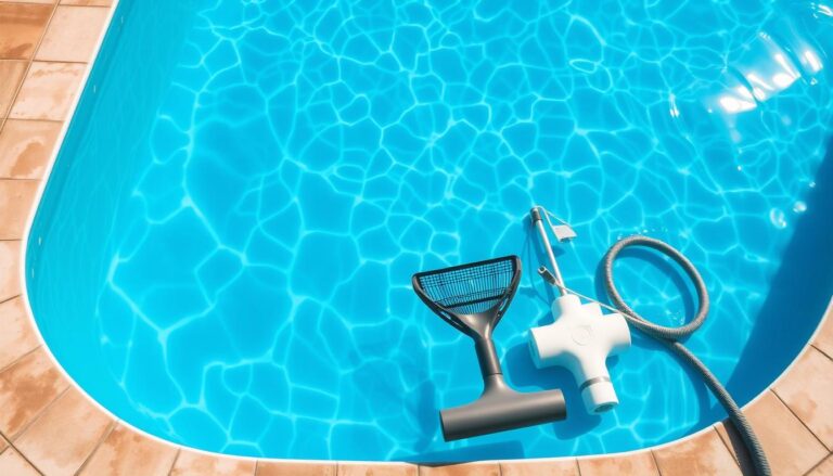 jak wyczyścić dno basenu