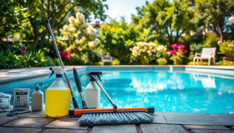 czym umyć basen ogrodowy po sezonie