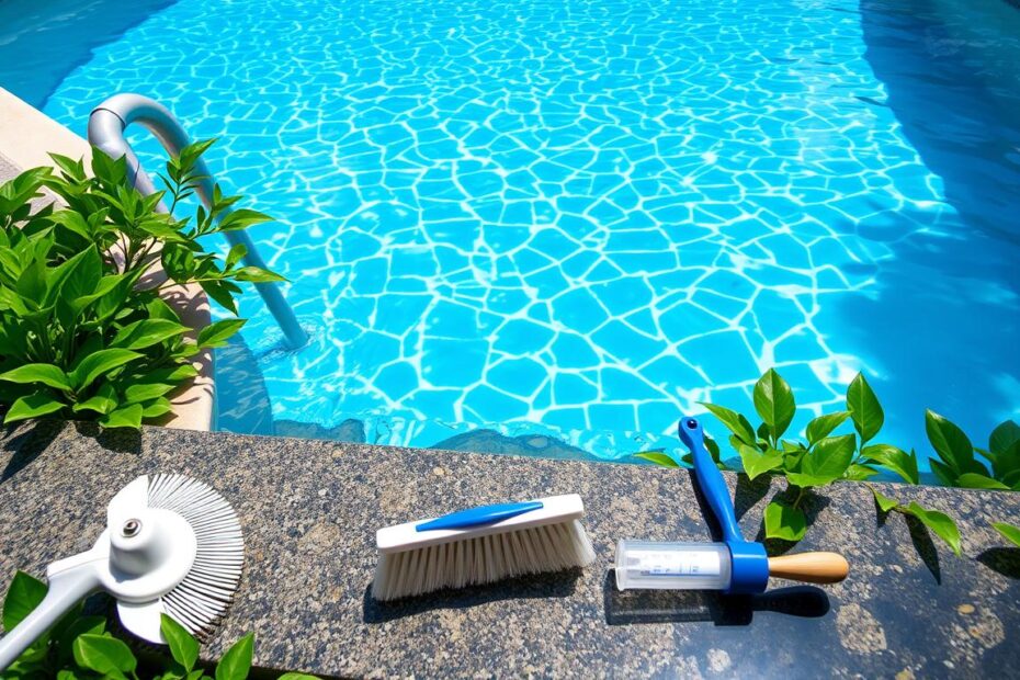 jak utrzymać czystą wodę w basenie