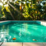 zielona woda w basenie co robić